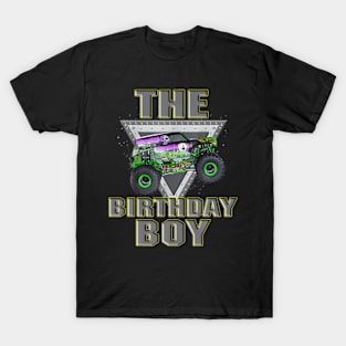 Monster Truck Birthday Boy T-Shirt